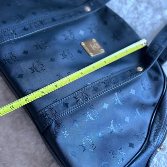 MCM PVC half moon shoulder bag - Picture 13 of 13